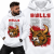 BLUZA Z KAPTUREM NA SIŁOWNIĘ   BULLS